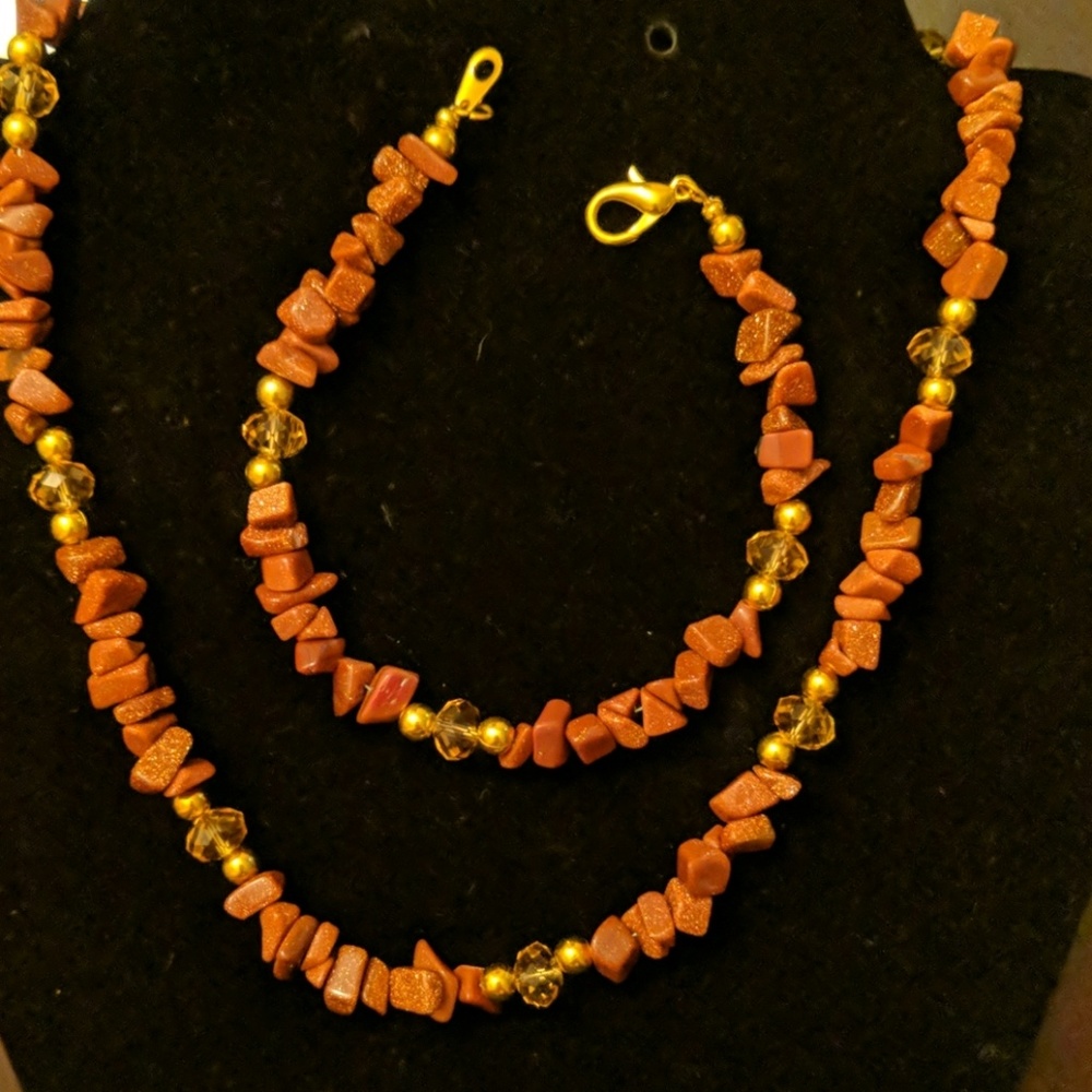 Necklace and bracelet